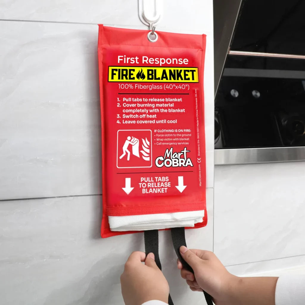 Where to Place Fire Blankets in Your Home for Maximum Safety