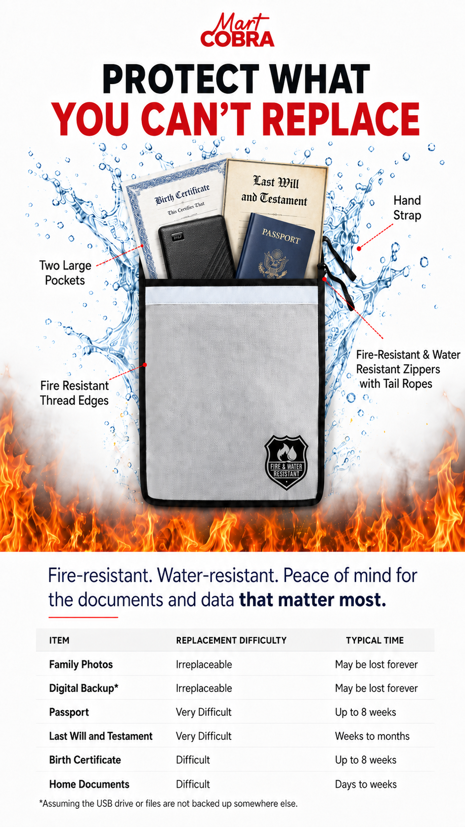 Protect The Documents You'll Need Most After A Fire