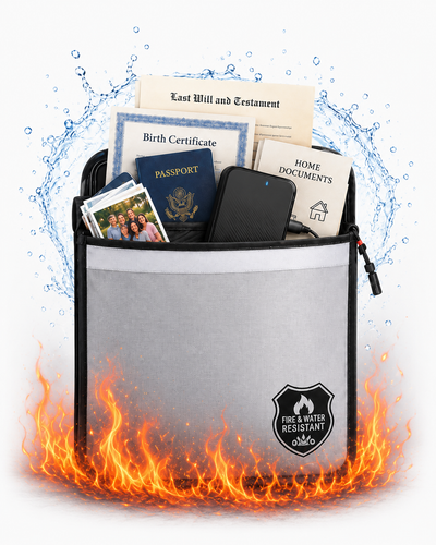 Fire-Resistant Document Bag