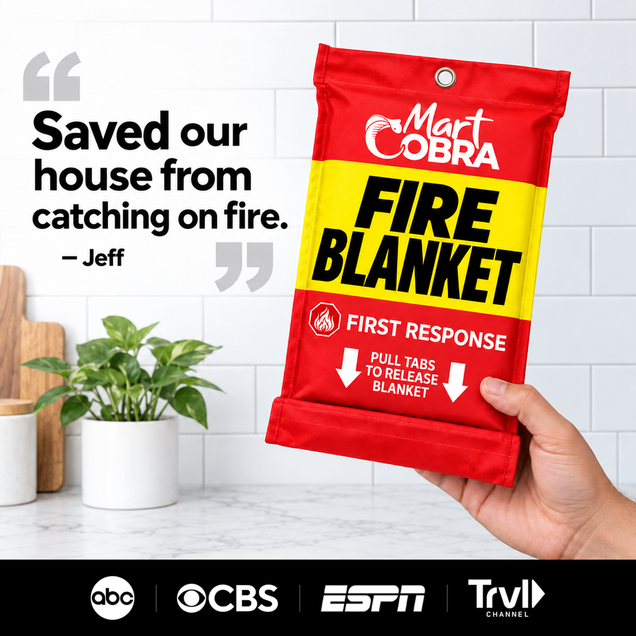 3 Cobra Fire Blankets