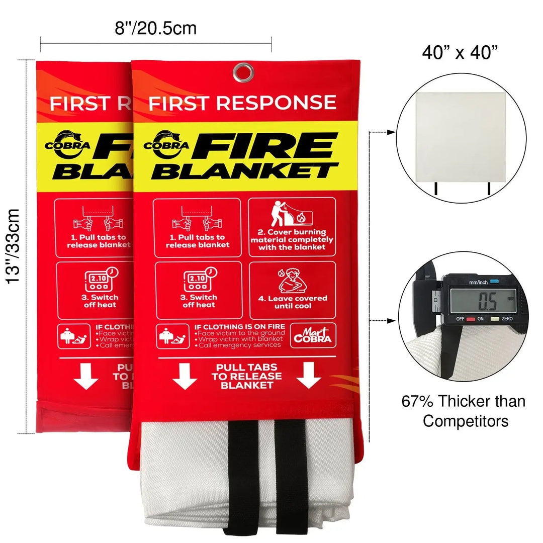7 Reasons Every Commercial Building Should Have a Fire Blanket - Mart Cobra