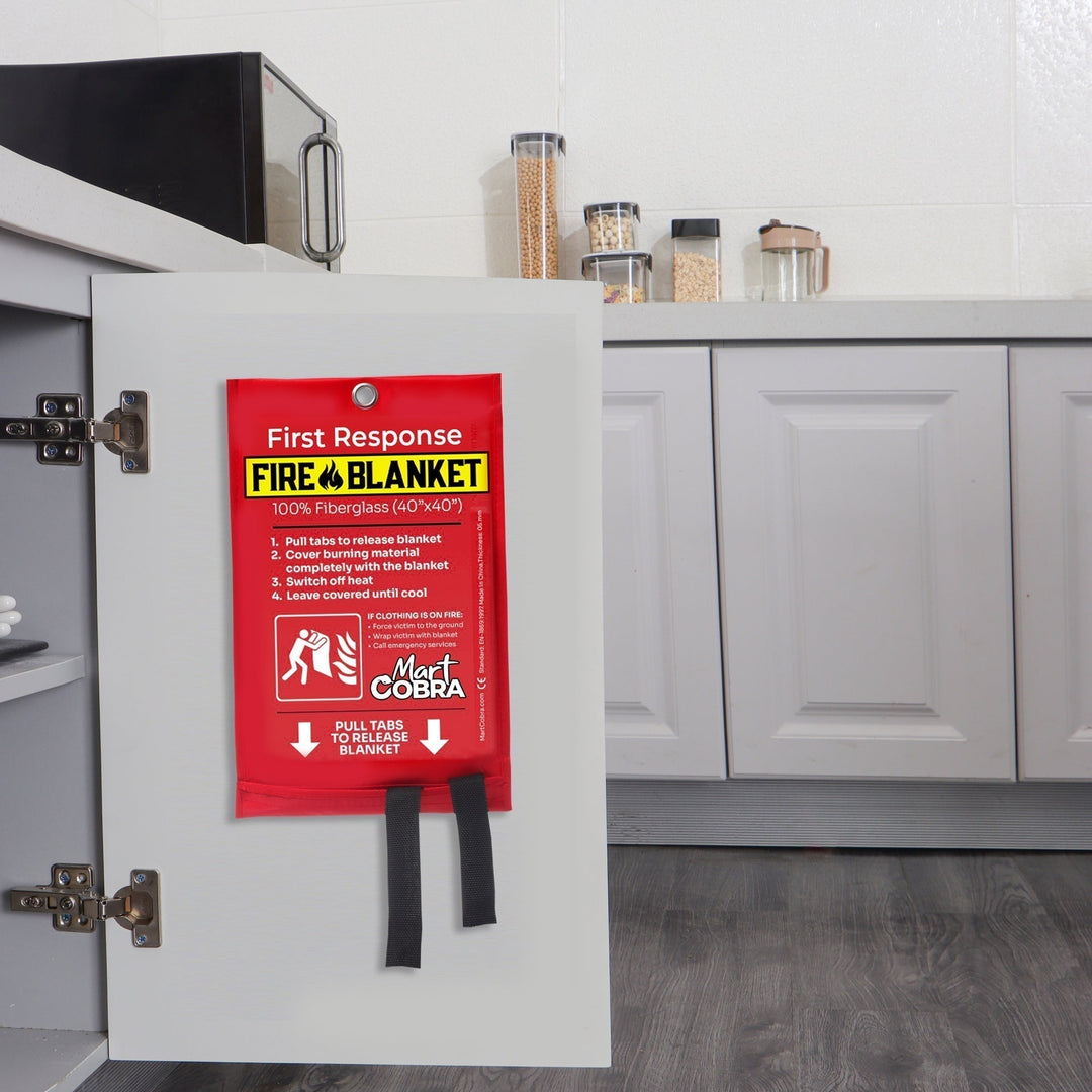 Do Fire Blankets Work? 5 Benefits of Having a Fire Blanket at Home - Mart Cobra