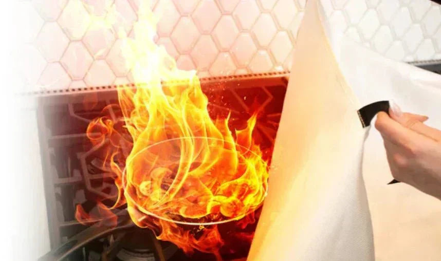 Preventing Kitchen Fires With Fire Blankets | Mart Cobra