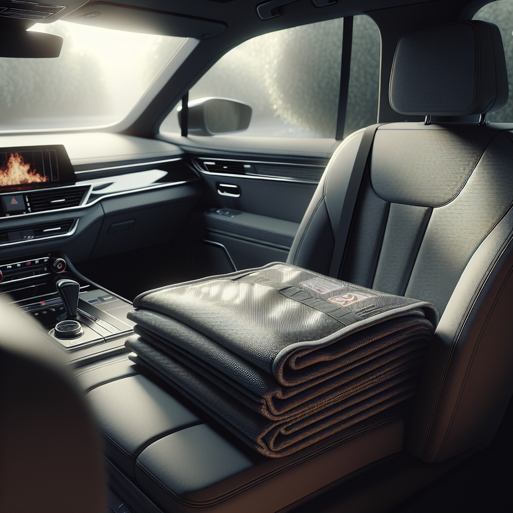 Ensuring Car Safety With Fire Blankets