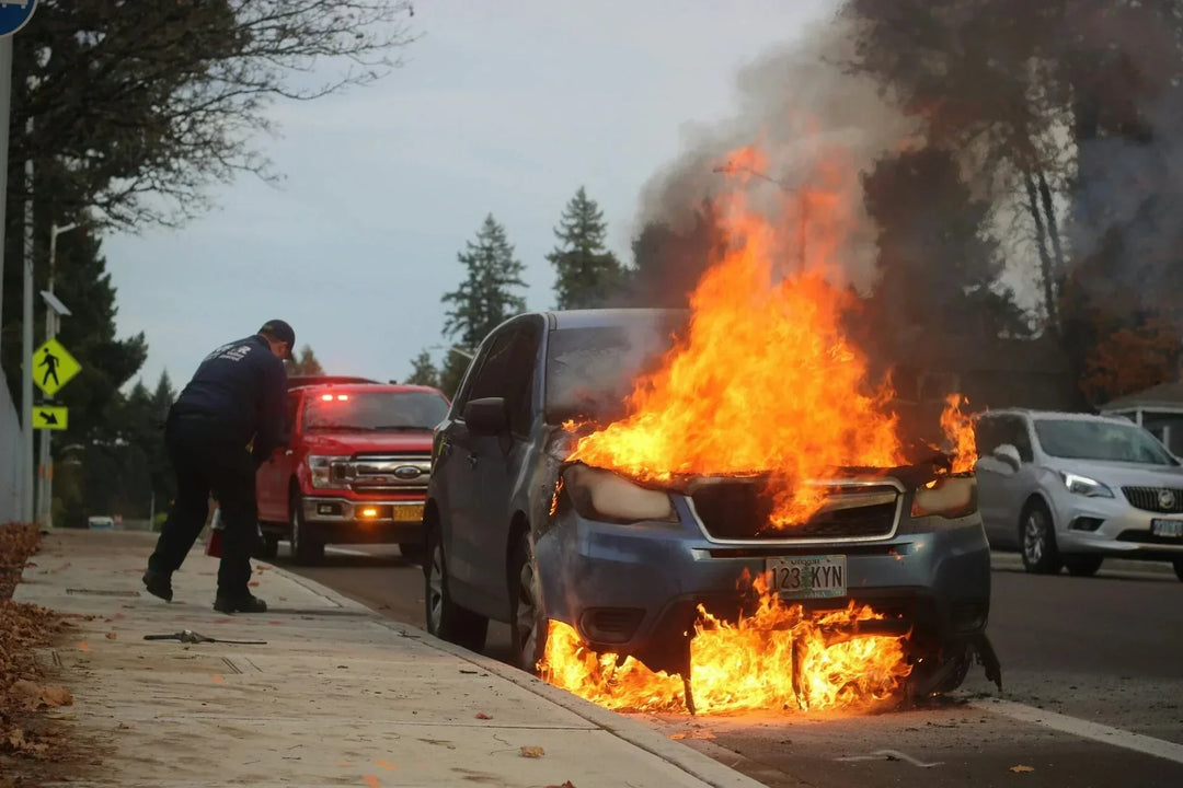What to Do If Your Car Catches on Fire - Mart Cobra