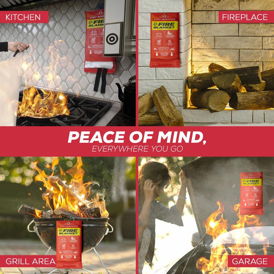Cobra Fire Blankets by Mart Cobra for home, garage, and vehicle protection