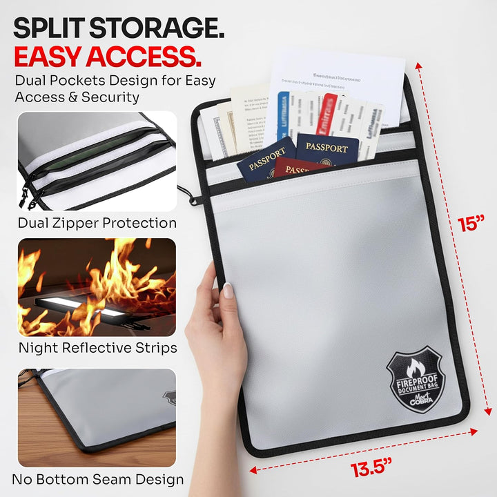 Fireproof Document Bag