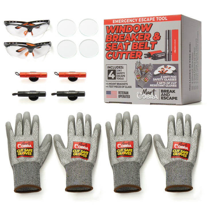Break & Escape Emergency Car Exit Tool Kit