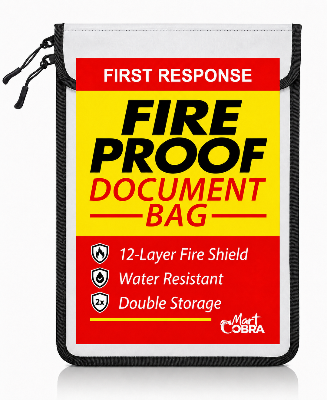 Product Image of the First Response Fireproof Document Bag by Mart Cobra