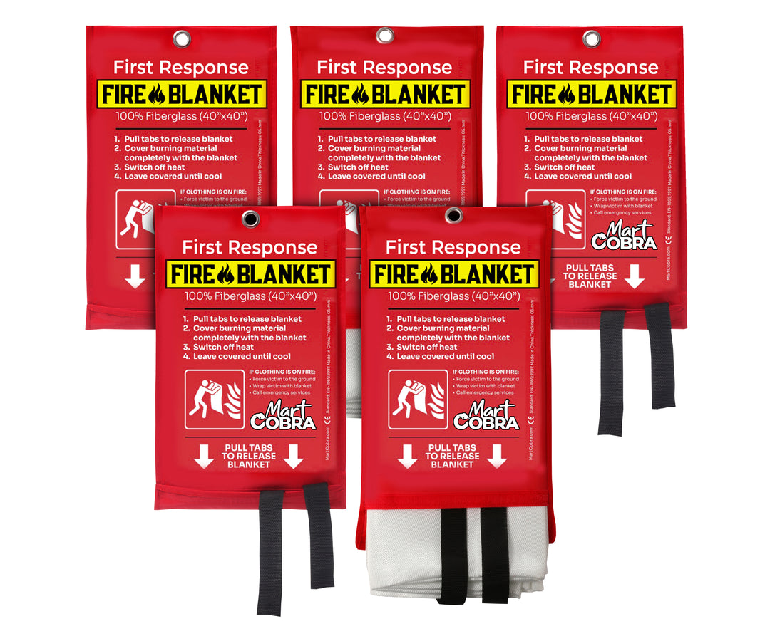5 pcs Fire Blanket