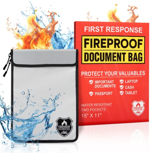 fireproof document bag