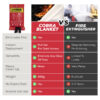 Cobra Blanket VS Fire Extinguisher