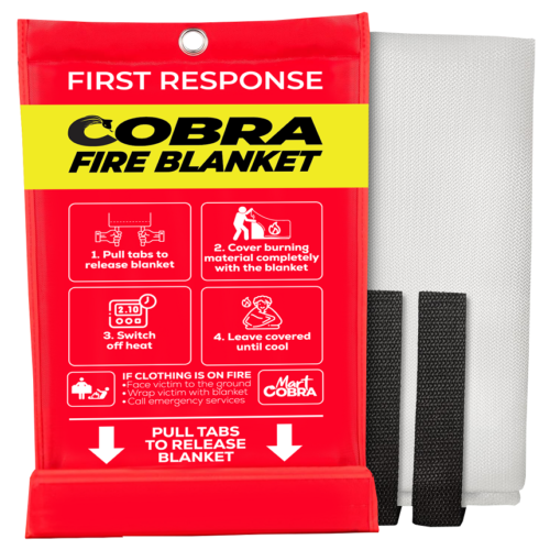 Cobra Fire Blanket for Home and Kitchen 40" x 40"